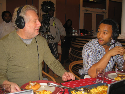 Jonathan asks John about his preparation process for his chicken.