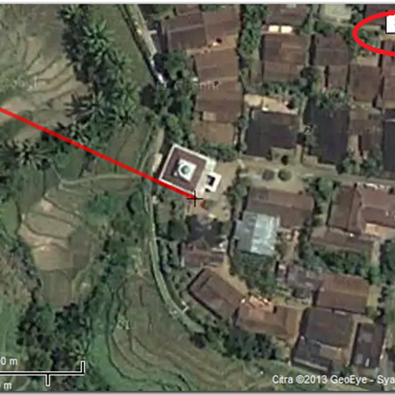 Menentukan Arah Kiblat dengan Google Maps