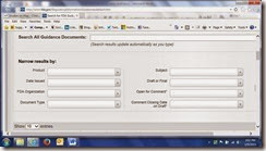 Guidance Search Guidance Search