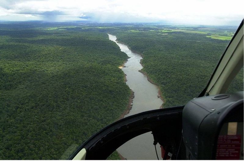 Worlds Most Beautifil Borders ARGENTINA, PARAGUAY and BRASIL