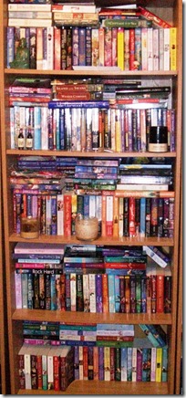 regular romance shelf