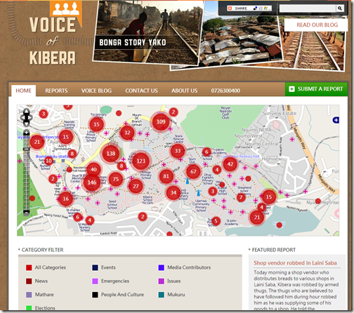 Voice of Kibera Voice of Kibera