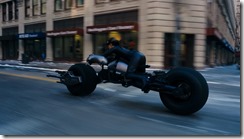The Dark Knight Rises Catwoman on Batpod