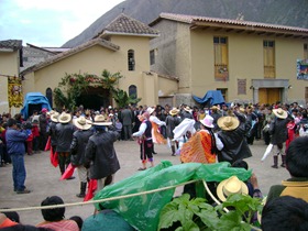 Festival em Ollantaytambo
