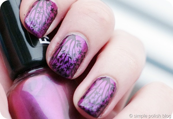 Astor 259 Royal Mirror Changing Metal Effect Fashion Studio Stamping Nailart MoYou Mother Nature 01