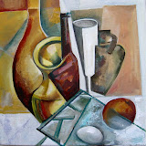Stillleben II. Öl auf Leinwand. 30x40 cm. Copyright 2009 by O.Weinreich