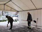 Kerstboomverbranding 2010: Foto