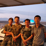 Hami - Militaire du point de contrôle