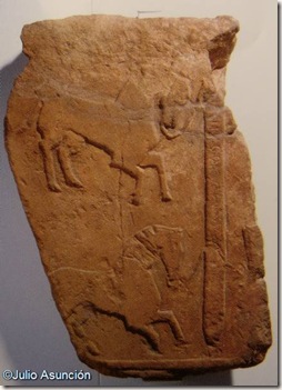 Relieve de los caballos - ibero - Museo de Huesca