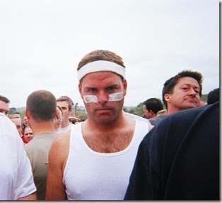 Camp Pendleton Mud Run game face