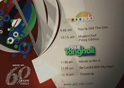 new Umaganda and Prime Tanghali sched