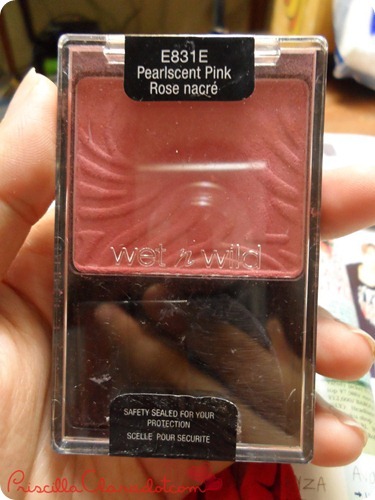Priscilla Review Wet n Wild Blush on 3