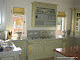 Zinc windows with beveled diamond accents.