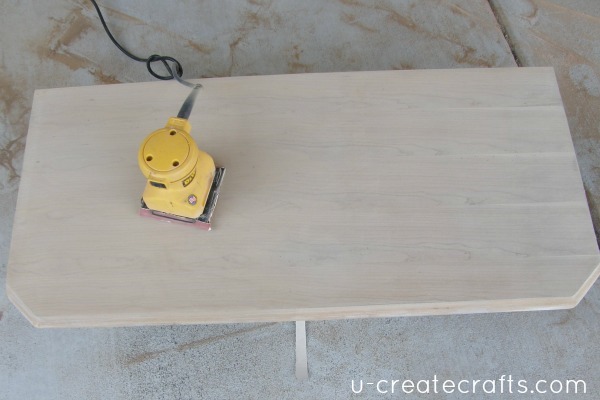 Baker's Rack Refinished Tutorial 5