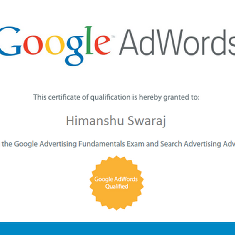PPC Freelancer - SEM Consultant for Google Adwords & Yahoo! Bing - India