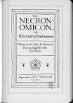 Necronomicon Wilson Hay Turner Langford Version