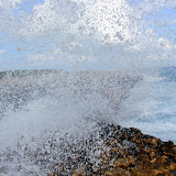 How Do You Think This Ended For The Guy With The Camera? Powerful Ocean Waves At Devil's Bridge (Shot 14 of 14) - St. George's, Antigua