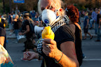 Kind offer of lemon juice to deal with gas, but besides smelling god — I don't think it helps.