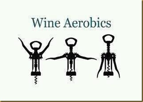 wine aerobics