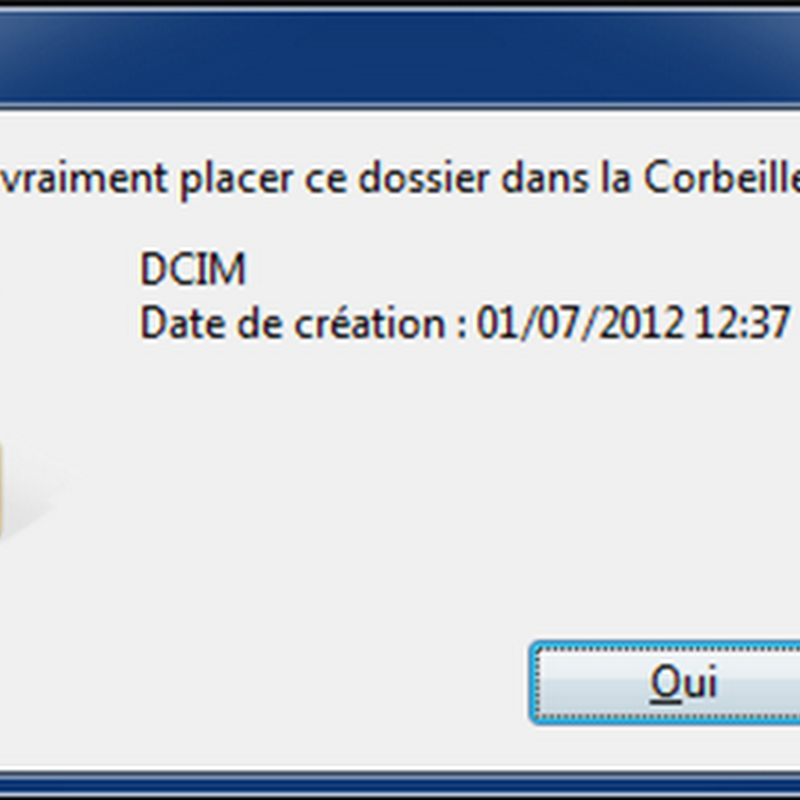 [Astuce PC] Ne pas afficher de confirmation de suppression de fichiers… Digne d’un sketch de Bigard