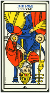 El Papa, Tarot de Marsella El Papa, Tarot de Marsella