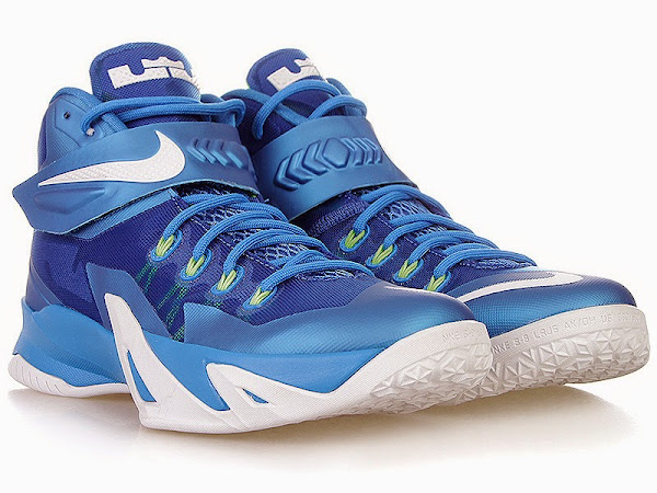 Closer Look at Nike Zoom Soldier 8 Blue  Volt Dropping Next Week