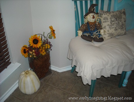 My Fall Entry bench My Fall Entry bench