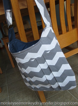 chevron gray and yellow bags (10)