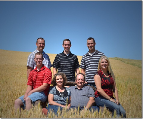 Family in Wheat 2011