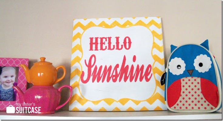 Hello Sunshine_shelf