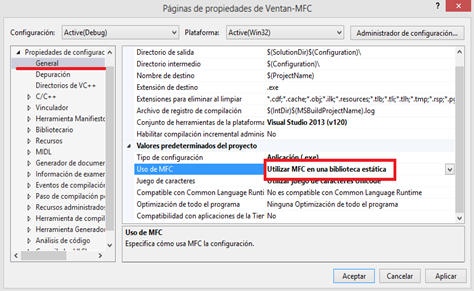 configurar MFC configurar MFC
