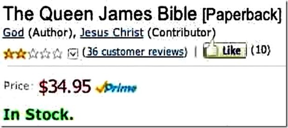 Queen James Bible ad Queen James Bible ad