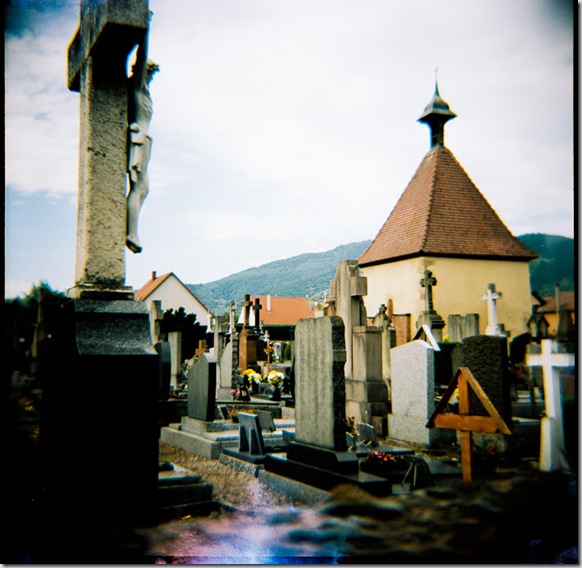 From France. Graves in Alsace