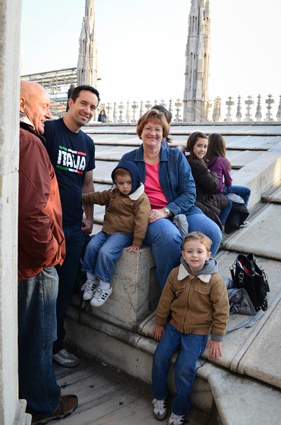 Milan Duomo climb7