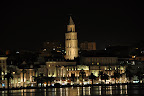Diocletian's Palace at night