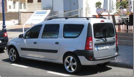 Dacia Logan MCV op Gran Canaria 03
