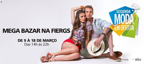 Feira Moda em Oferta 2012 na Fiergs em Porto Alegre. Descontos de até 70% off.