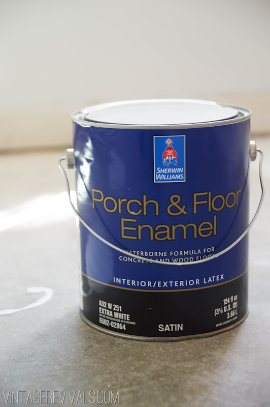 How To Paint Concrete Updated Plus My Secret Cleaning Tip Best Paint For Concrete Floors