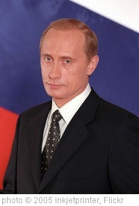 'Vladimir_Putin' photo (c) 2005, inkjetprinter - license: http://creativecommons.org/licenses/by/2.0/