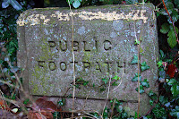 Public Footpath. Fairly self explainatory, really.