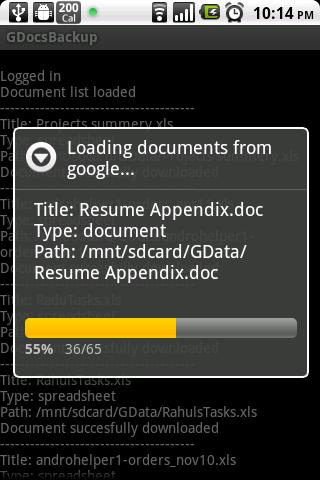GDocsBackup