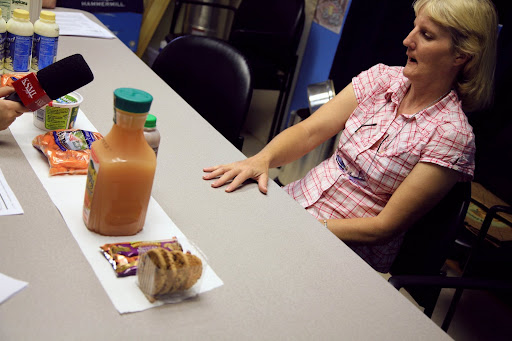 KSMU's Kristian Kriner interviews Sue, a Smoking Cessation group member.


Photo Credit: Alex Crowder
