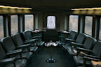 Lounge at the end of the dome car