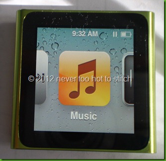 2012 iPod Nano green