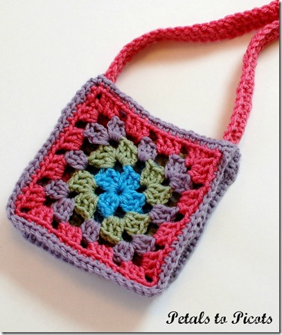 free granny square purse pattern free granny square purse pattern