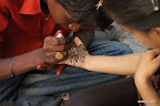 Painting hands