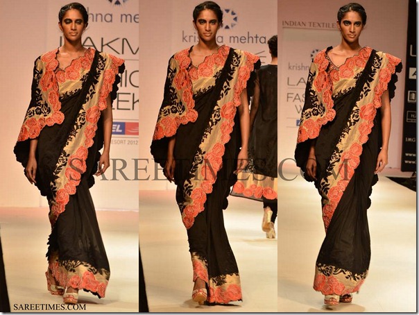 Krishna_Mehta_Black_Saree