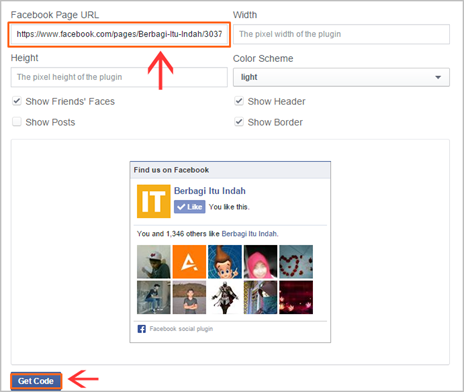 Membuat Link Facebook Di Blog | cara membuat fans page facebook di blog Membuat Link Facebook Di Blog | cara membuat fans page facebook di blog