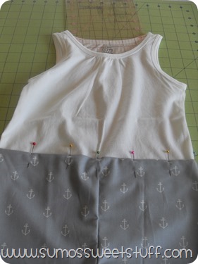 Sumo's Sweet Stuff - Nautical Romper #sewing