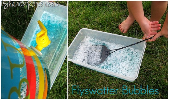 Flyswatter Bubbles